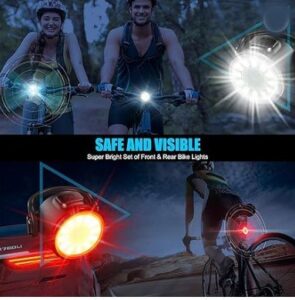 Bike Light Set USB Rechargeable