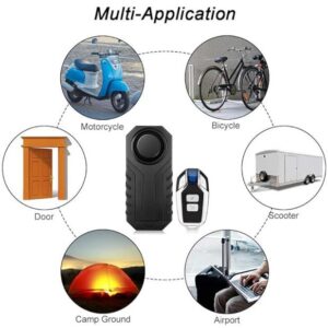 ONVIAN Wireless Anti-Theft Motorcycle Bike Alarm