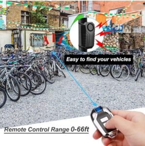 ONVIAN Wireless Anti-Theft Motorcycle Bike Alarm