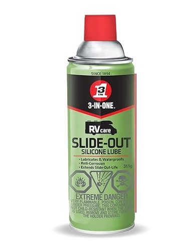 3-IN-ONE RV Care Slide Out Silicone Lube