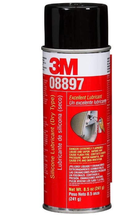 3M 08897 Silicone Lubricant Dry Type