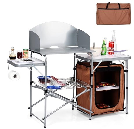 Giantex Folding Grill Table