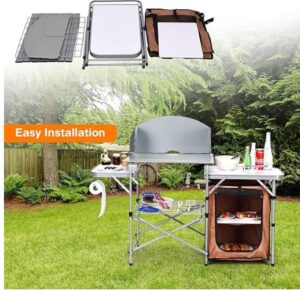 Giantex Folding Grill Table