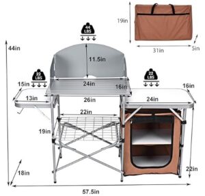 Giantex Folding Grill Table