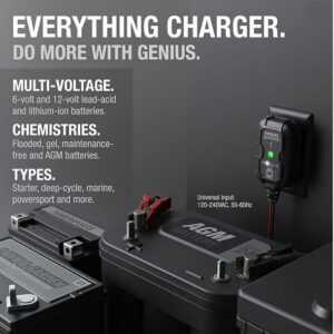 NOCO GENIUS1 1A Car Battery Charger