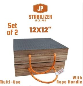 RV Trailer Stabilizer Jack Pads