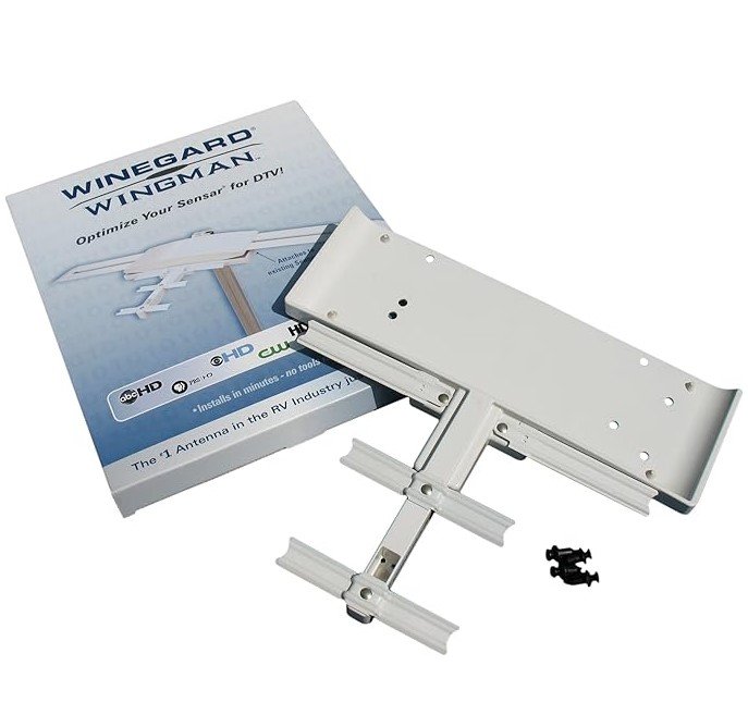 Winegard RV-WING Wingman White UHF Booster TV Antenna