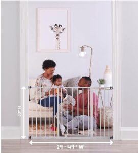 Regalo Easy Open Walk Thru Baby Gate