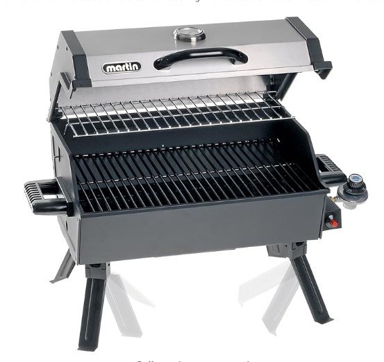 MARTIN Portable Propane BBQ Grill