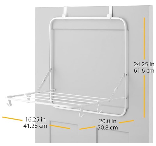 Whitmor Over The Door Drying Rack