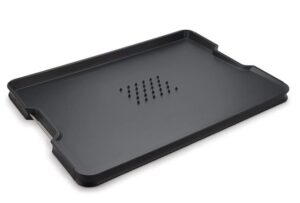 Joseph Joseph Cut&Carve Plus - Non-Slip, Multi-Function, Double-Sided Cutting Board