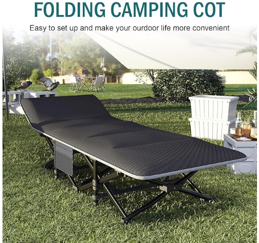 Mopaicot Camping Cot for Adults