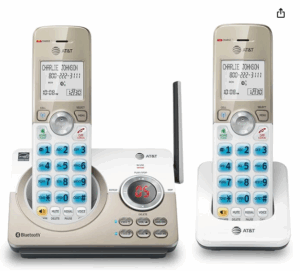 AT&T DECT 6.0 2-Handset Cordless Phone