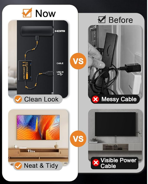 ZEXMTE for Fire Stick Power Adapter