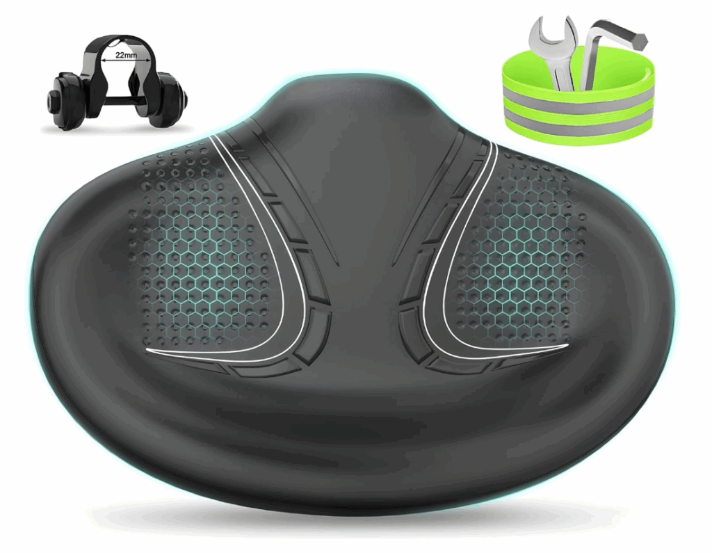 Bluewind Noseless Oversized Bike Seat