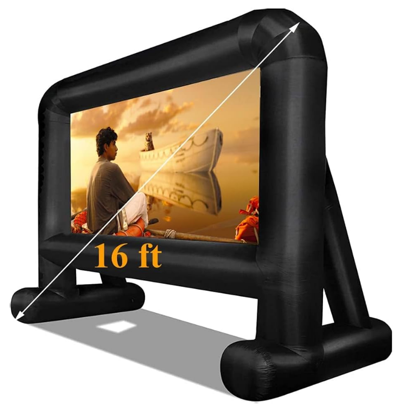 16 Feet Inflatable Movie Screen - The HuaKastro Store