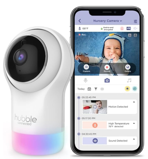 Hubble Connected Smart HD Baby Monitor