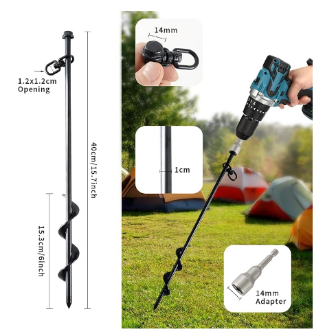 Rdutuok Heavy Duty Ground Anchors