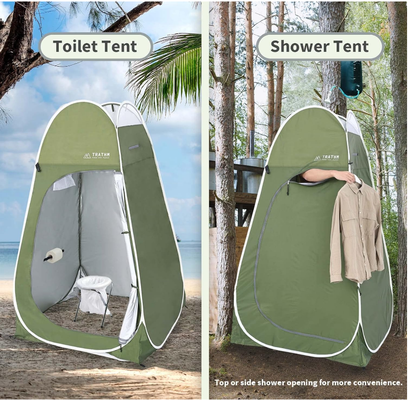 TRATHM Camp Shower Tent