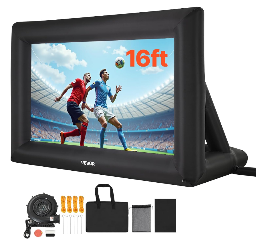 VEVOR 16 ft Inflatable Movie Screen