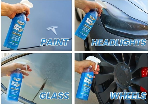Wet or Waterless Car Wash Wax Kit