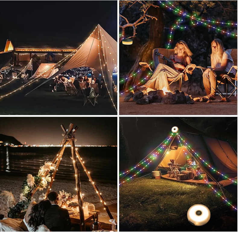 Hiromeco Camping Lights String