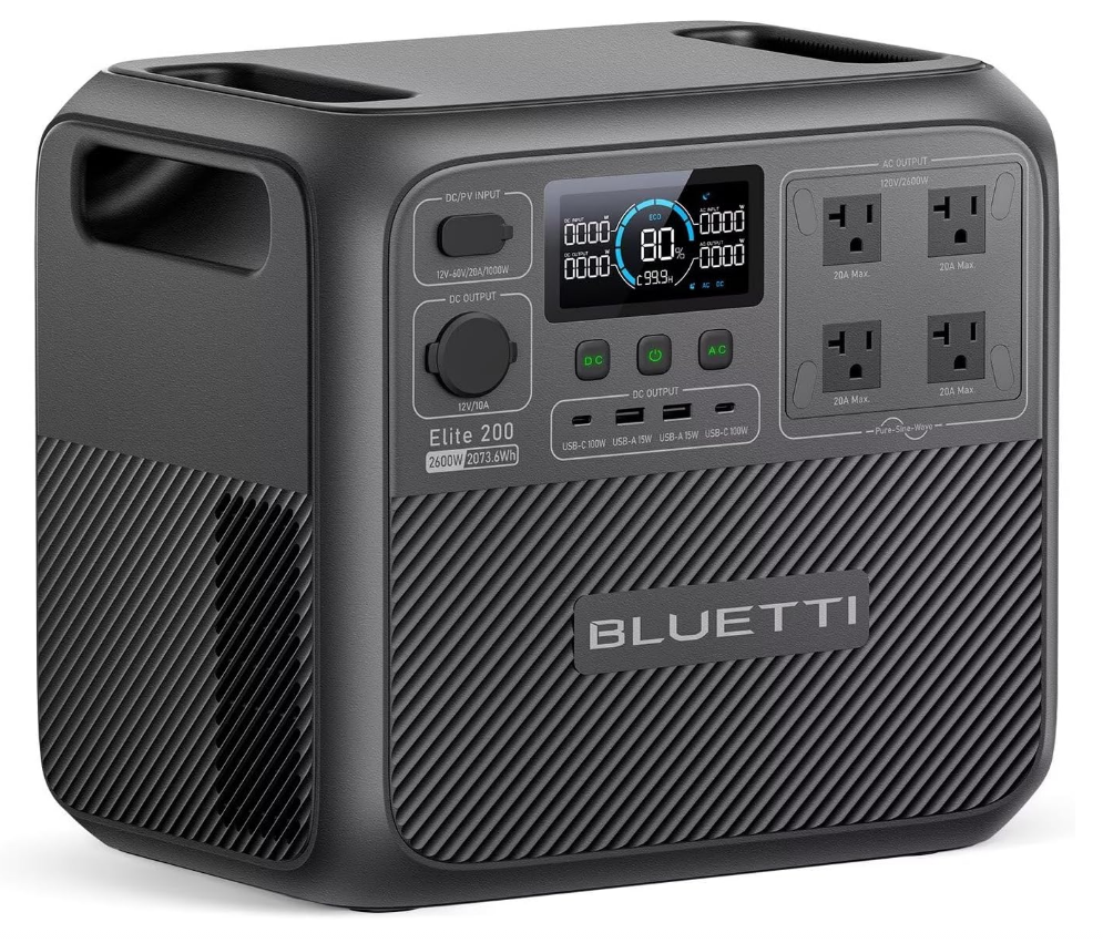 Bluetti Soloar Generator Elite 200 V2