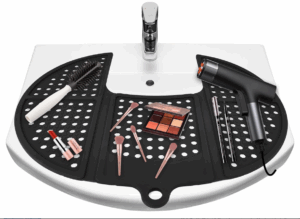 YHJWW Foldable Bathroom Sink Cover