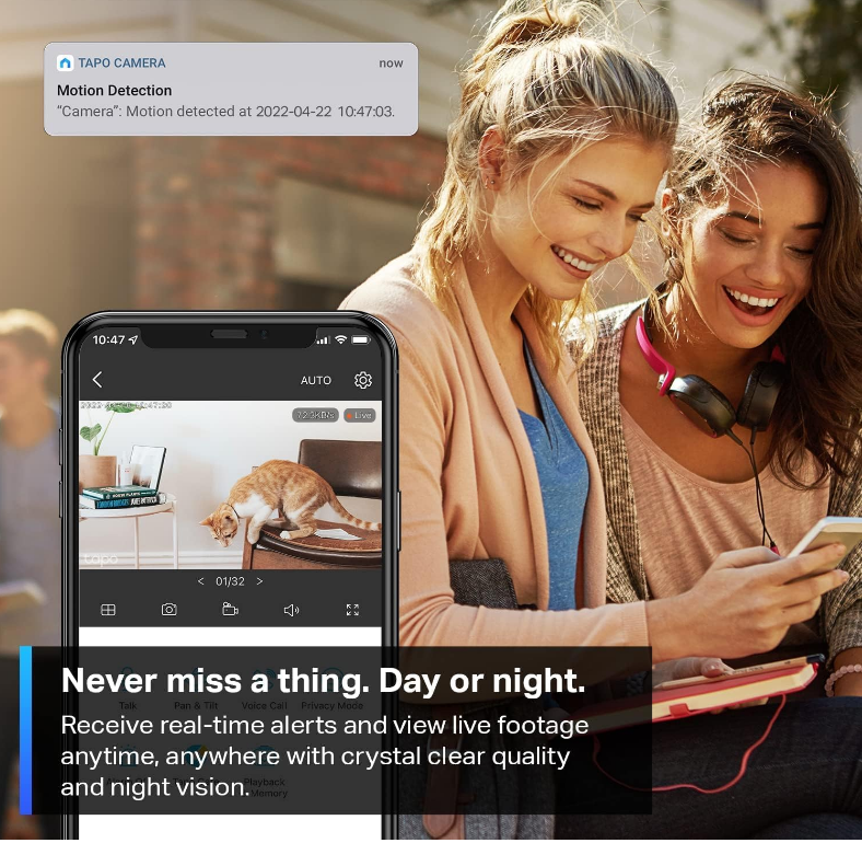 TP-Link Tapo Smart PanTilt Indoor Security Camera