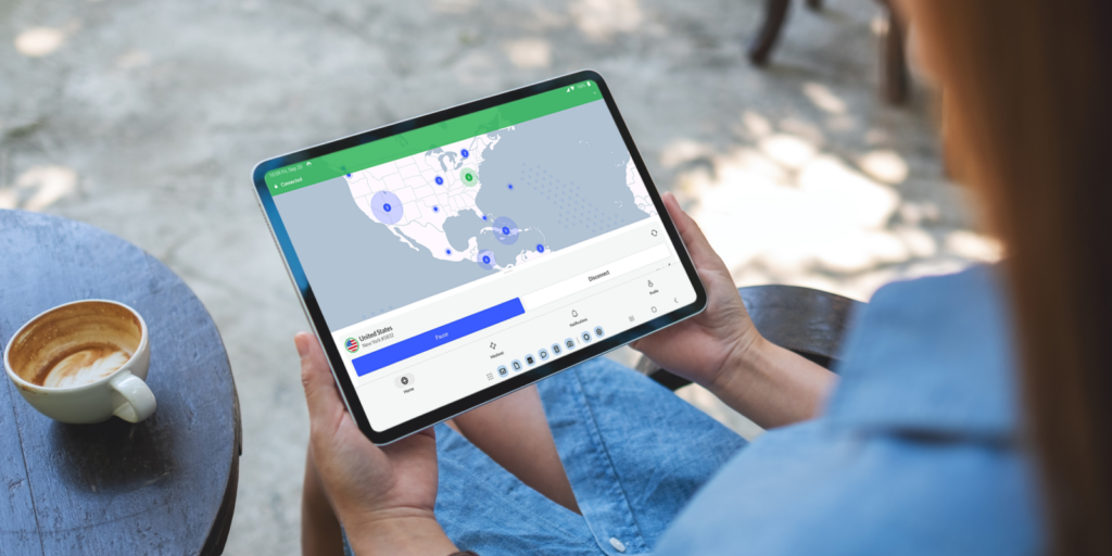 NordVPN android tablet